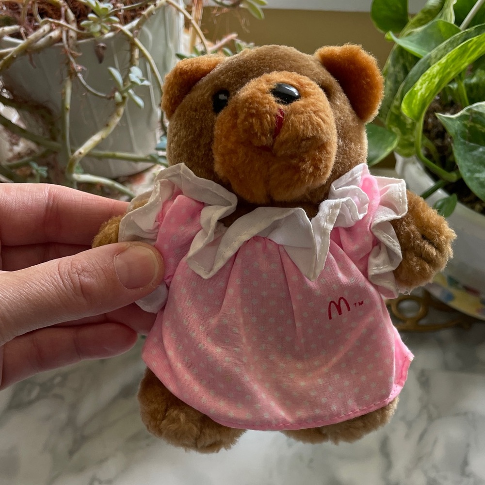 Vintage 1991 Mcdonalds Bear RMCC fundraiser